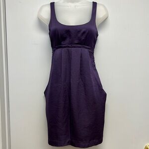 NWT BCBGeneration Plum Tank Tulip Dress